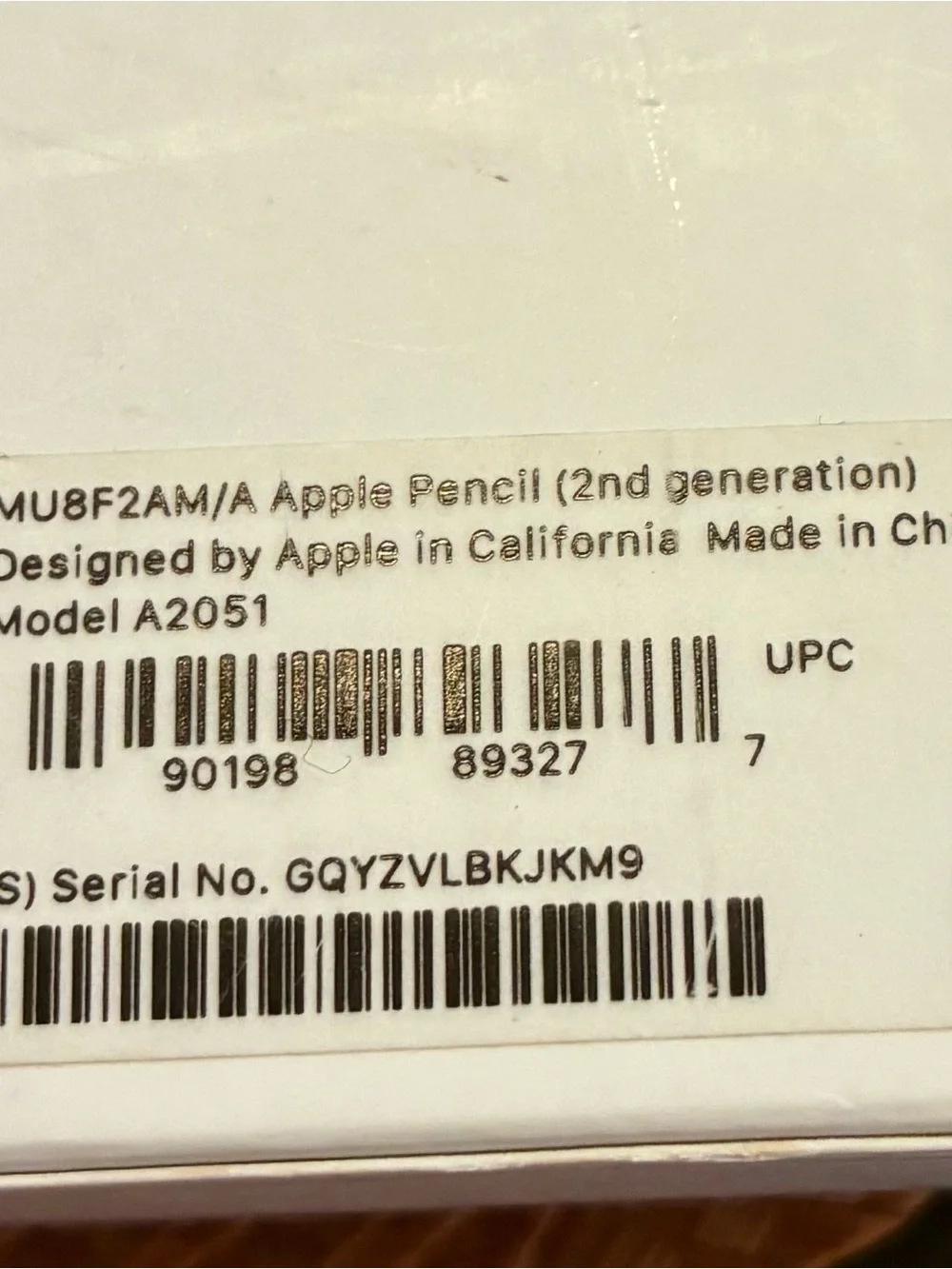 Apple Pencil Stylus 2nd Gen Brand New